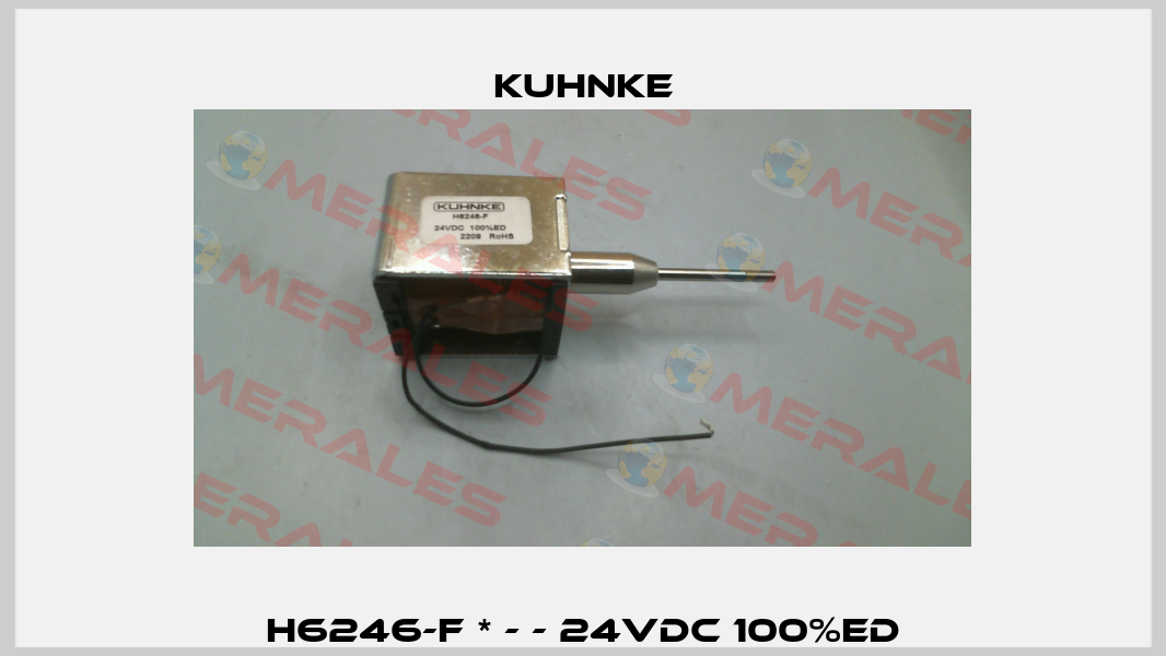 H6246-F * - - 24VDC 100%ED Kuhnke