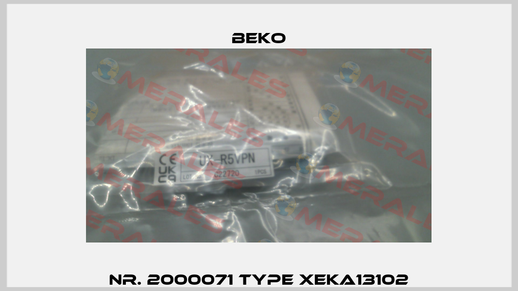 Nr. 2000071 Type XEKA13102 Beko