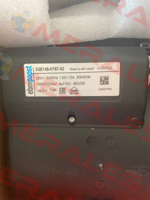 D2E146HT6702 EBM Papst