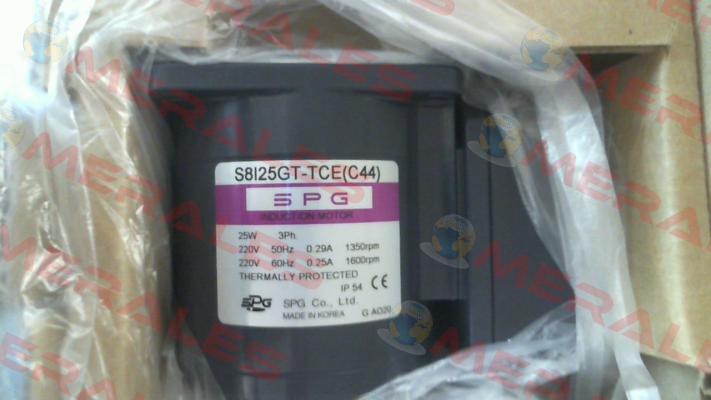 S8I25GT-TCE Spg Motor