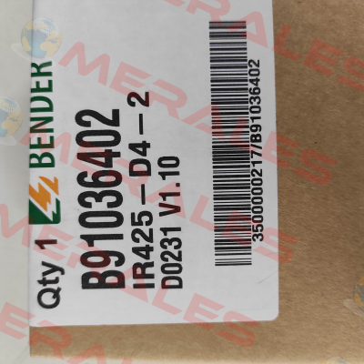 B91036402 / IR425-D4-2 Bender