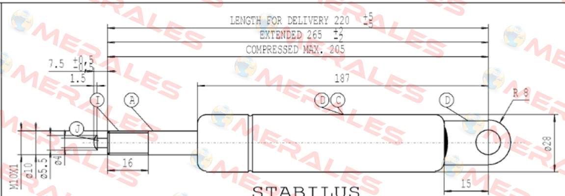 5231HD Stabilus