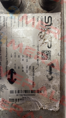 B5TH10/1P-SC-M 4X1/2" | 0143809.0 Swep