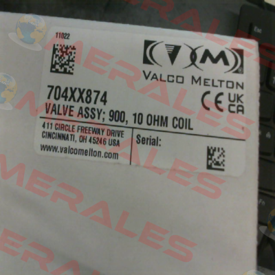 704XX874 Valco