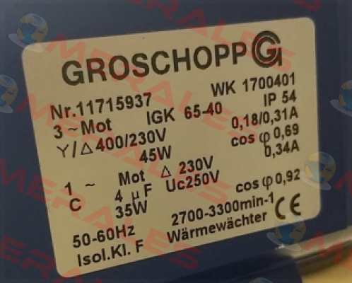 IGKU 65 40 Groschopp