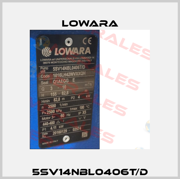 5SV14NBL0406T/D Lowara