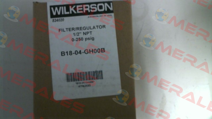 B18-04-GH00B Wilkerson