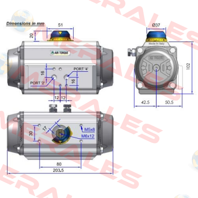 B10- AT201UDAF05+F0717 DS-000 Air Torque