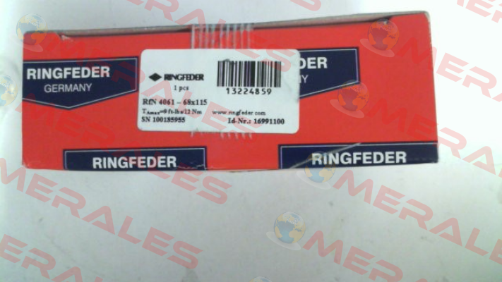 RFN 4061 68X115 Ringfeder