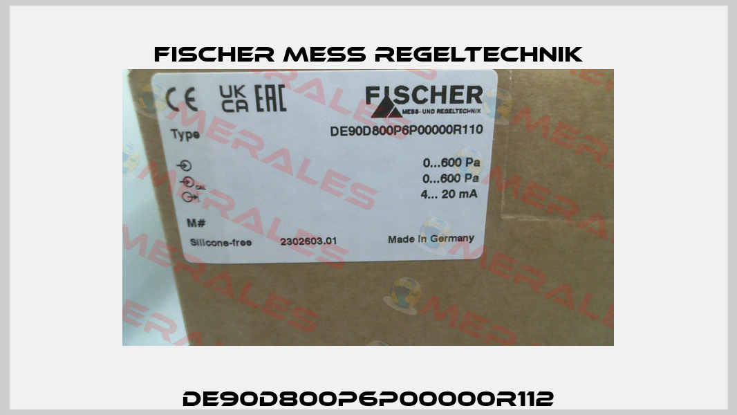 DE90D800P6P00000R112 Fischer Mess Regeltechnik