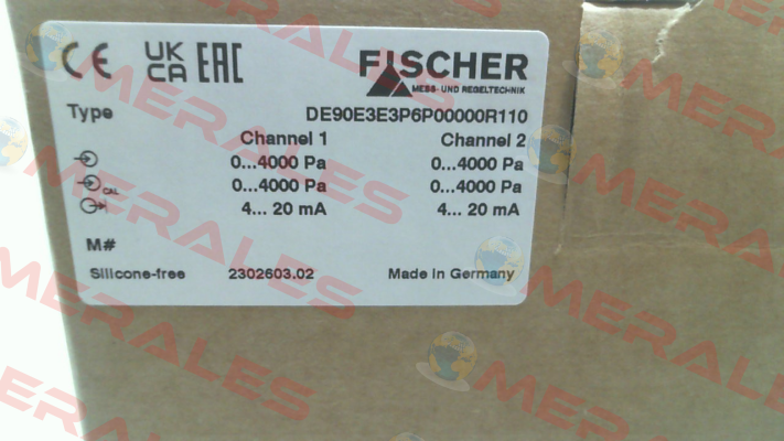 DE90E3E3P6P00000R112 Fischer Mess Regeltechnik