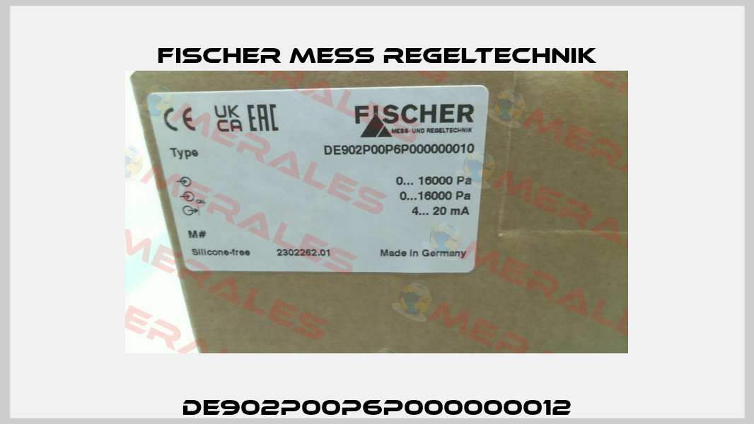 DE902P00P6P000000012 Fischer Mess Regeltechnik