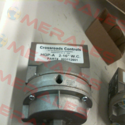 803112601 / HGP-A 2-16 ANTUNES CONTROLS
