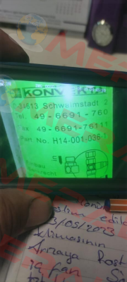 H14-001-036-1 Konvekta