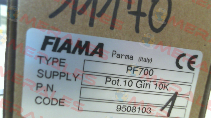 11170 - PF-700-10K-2 Fiama