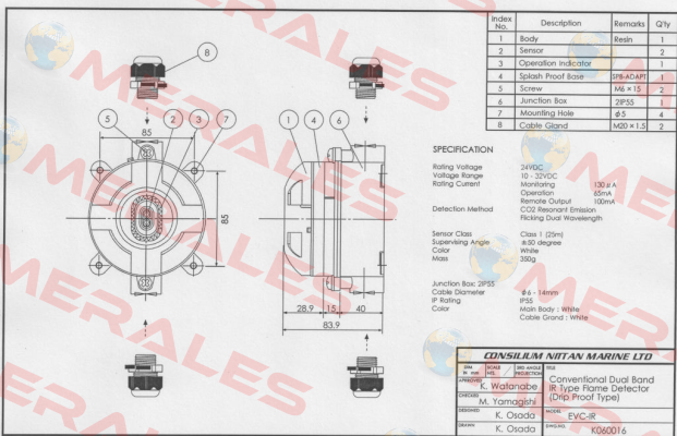 5200039-00A / 1054038 Consilium