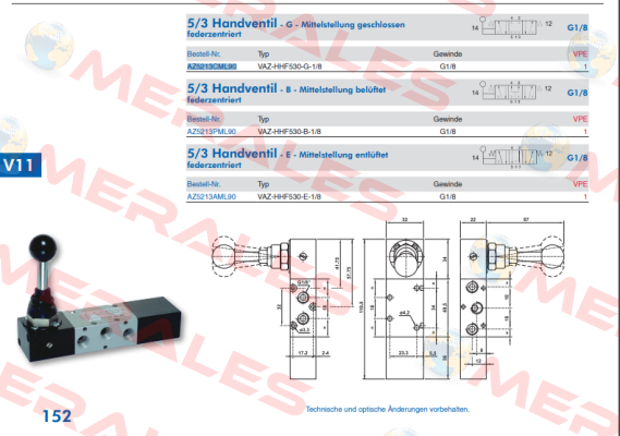 5213C ML90 AZ Pneumatica
