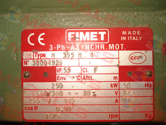 M 355 M4 Fimet
