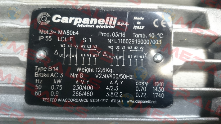 Typ 80L/4-BR (MA80b4) Carpanelli