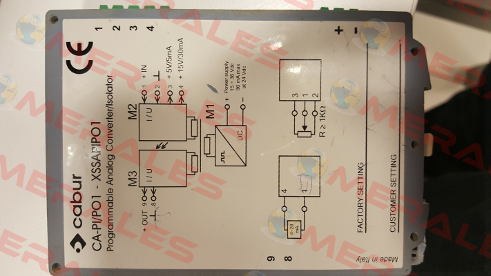 CA-PI/PO1-XSSAPIPO1 Cabur