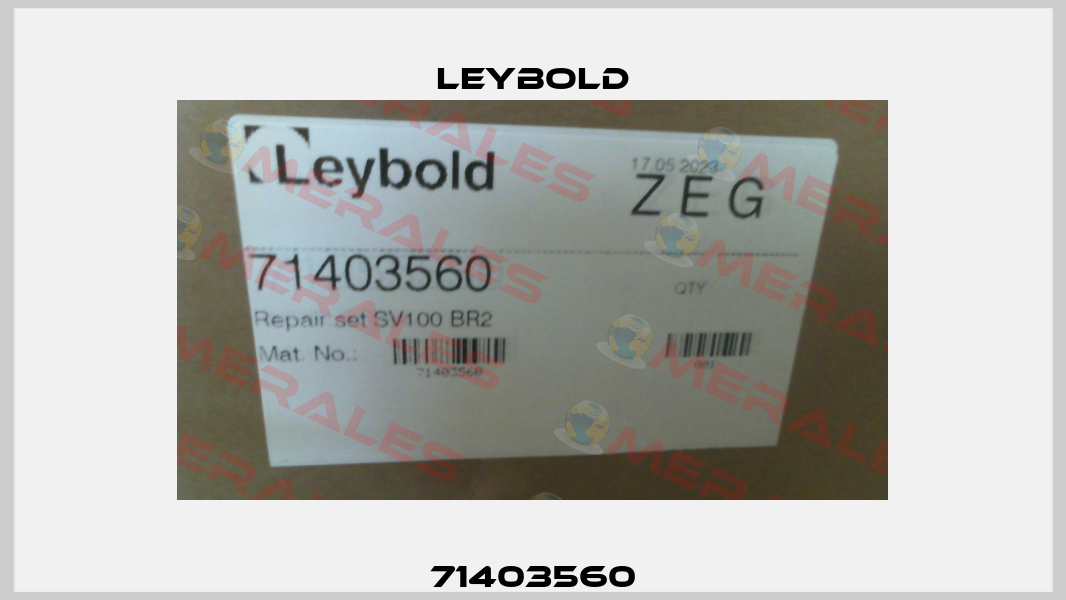 71403560 Leybold
