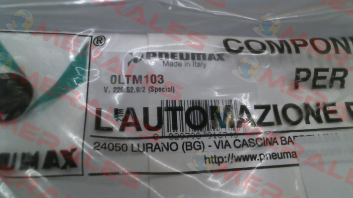 0LTM103 Pneumax