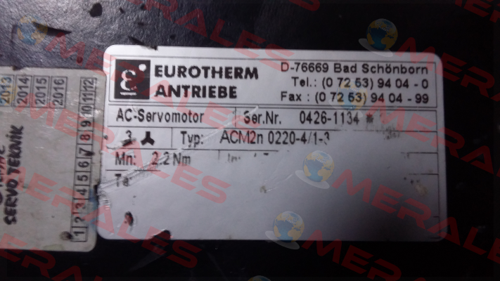 ACM2N0220-4/1-3   Parvex
