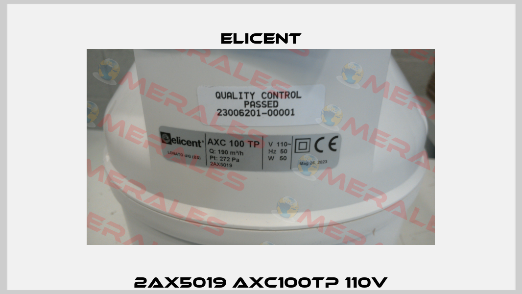 2AX5019 AXC100TP 110V Elicent