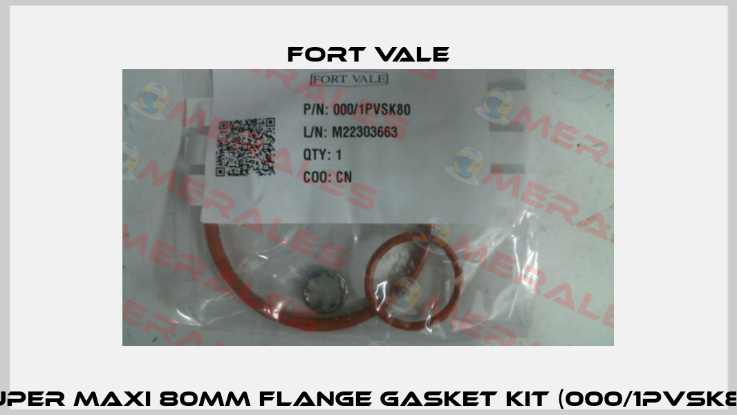 Super Maxi 80mm flange gasket kit (000/1PVSK80) Fort Vale