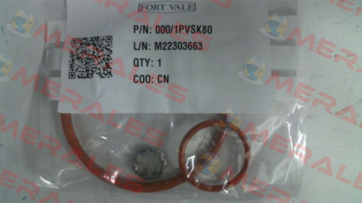 Super Maxi 80mm flange gasket kit (000/1PVSK80) Fort Vale