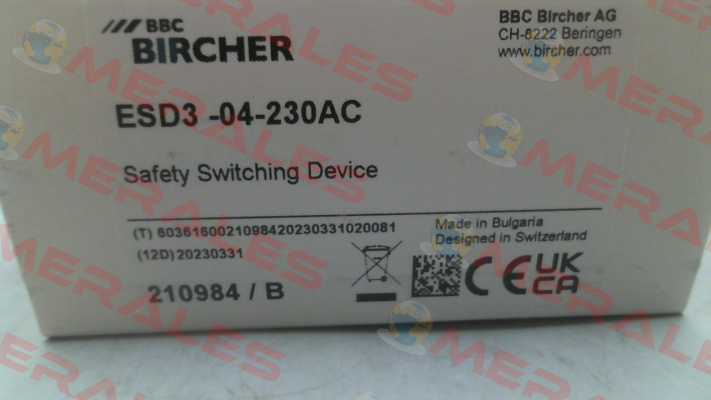 ESD3-04-230AC Bircher