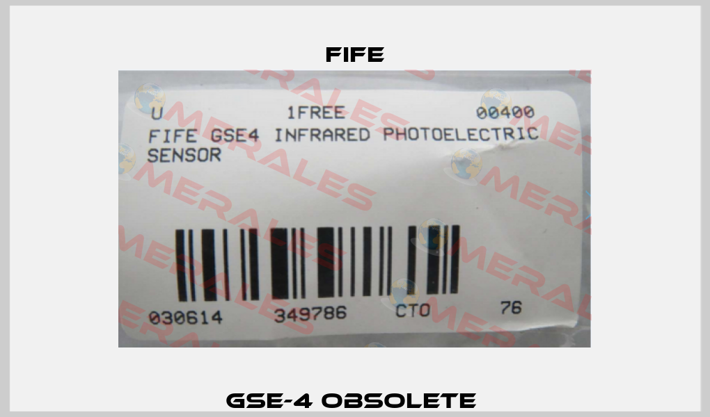 GSE-4 obsolete  Fife