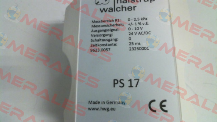 9623.0057 Halstrup Walcher