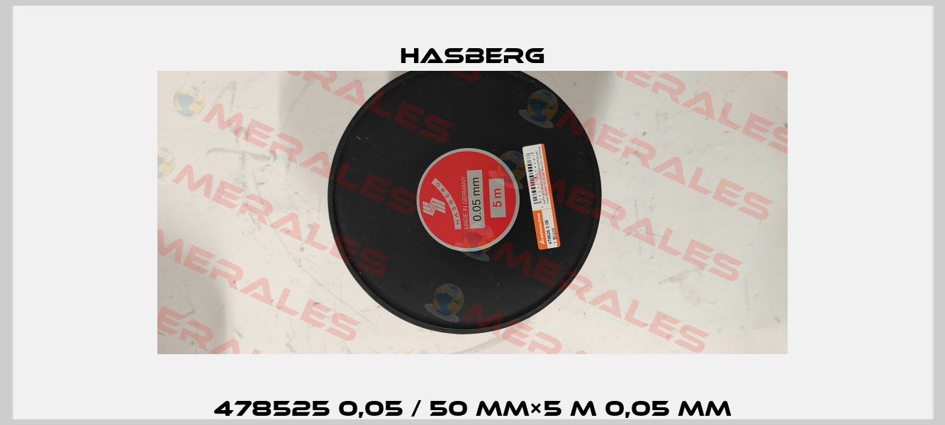 478525 0,05 / 50 mm×5 m 0,05 mm Hasberg