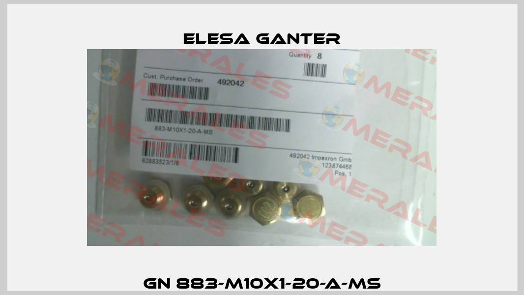 GN 883-M10x1-20-A-MS Elesa Ganter
