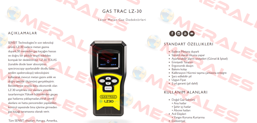 GAS Trac LZ30 Sensit