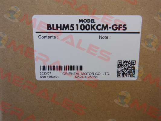 BLHM5100KCM-GFS Oriental Motor
