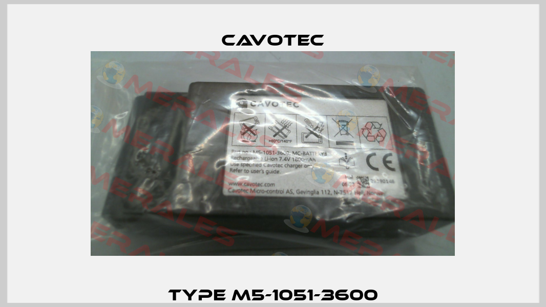 Type M5-1051-3600 Cavotec