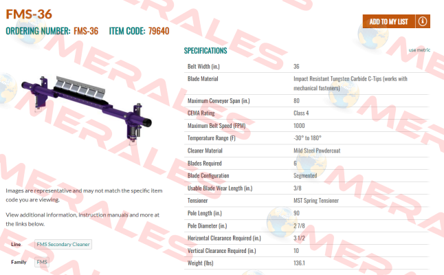 FMS-36 Flexco