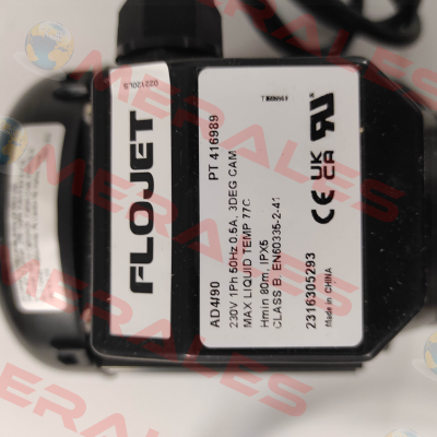 416989 / AD4/90 Flojet Pump