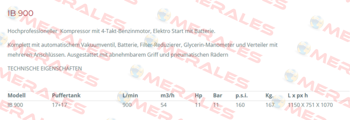 60200058 - IB 900 Ibix