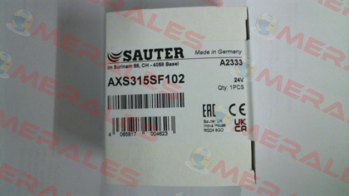 AXS315SF102 Sauter