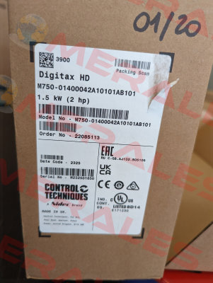 M750-01400042A10101AB101 Nidec
