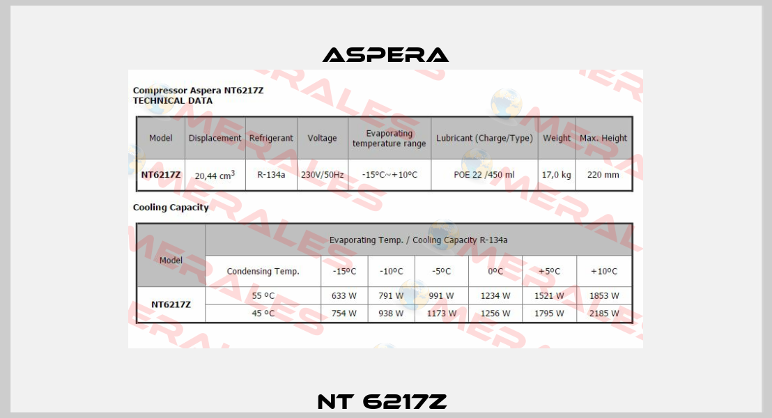 NT 6217Z  Aspera