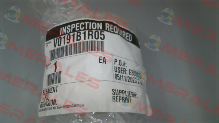 V0191B1R05ELEMENT Vickers (Eaton)