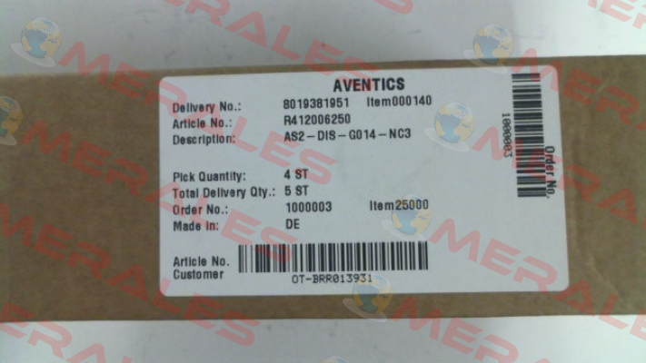 R412006250 Aventics