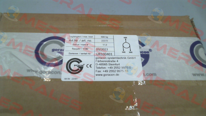 22272 GORACON