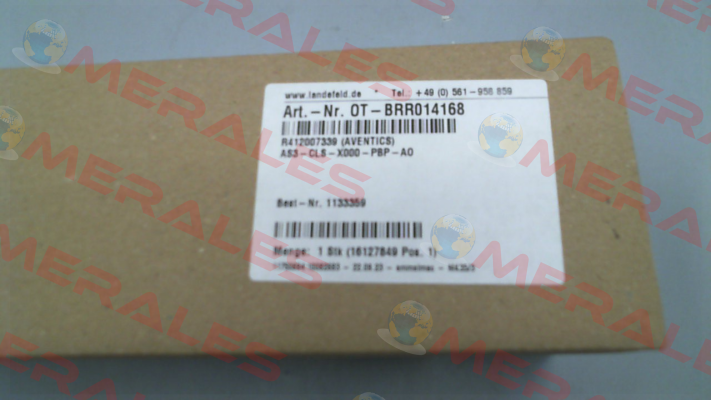 R412007339 / AS3-CLS-X000-PBP-AO Aventics