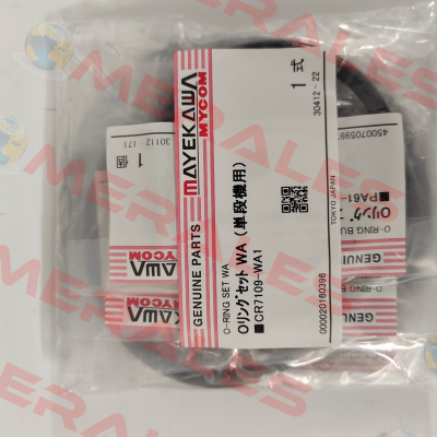 107623 - O-ring set (BUNA- N) WA Mycom