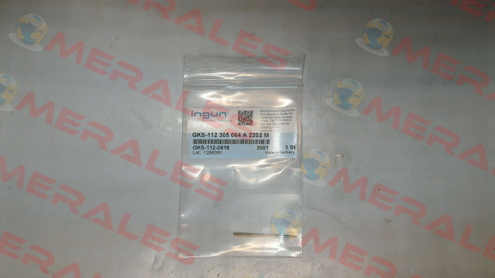 GKS-112-0818 / GKS-112 305 064 A 2202 M Ingun